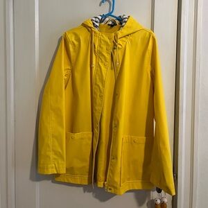 Topshop yellow raincoat | size 8
